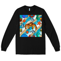 Black sea animals Long Sleeve Tee - BundleAndBundleShop