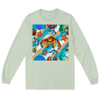 Matcha sea animals Long Sleeve Tee - BundleAndBundleShop