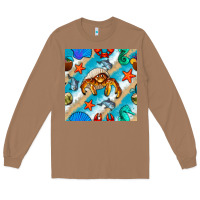 Toasted Coconut sea animals Long Sleeve Tee - BundleAndBundleShop
