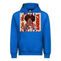 Cobalt little miss america Urban Hoodie - TumblerDesignByShophia