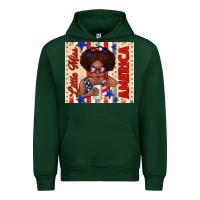 Forest Green little miss america Urban Hoodie - TumblerDesignByShophia