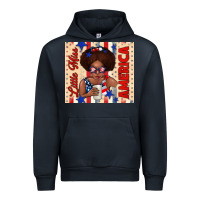 Navy little miss america Urban Hoodie - TumblerDesignByShophia