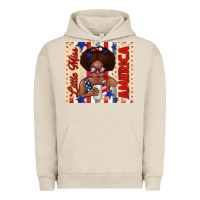 Pigment French Oak little miss america Urban Hoodie - TumblerDesignByShophia