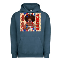 Pigment Midnight Navy little miss america Urban Hoodie - TumblerDesignByShophia