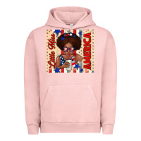 Pigment Salmon little miss america Urban Hoodie - TumblerDesignByShophia