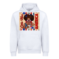 White little miss america Urban Hoodie - TumblerDesignByShophia