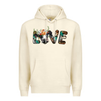 Sandshell love with holstein cow Premium Hoodie - BarkalooDesign