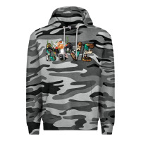 Slate Camo love with holstein cow Premium Hoodie - BarkalooDesign