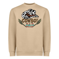 Mushroom cowboy dad Heavyweight Sweatshirt - CowhideDigitalArt