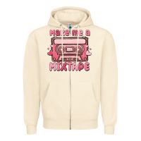 Sandshell make me a mixtape Zipper Hoodie - MaliasSmallBusiness