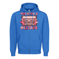 True Royal make me a mixtape Zipper Hoodie - MaliasSmallBusiness