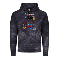 Cloud Black All American Babe 4th of July Vintage Hoodie - CowGirlArtShop
