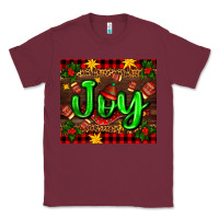 Burgundy joy with gloves for Christmas Classic Tee - AdoDesignShop
