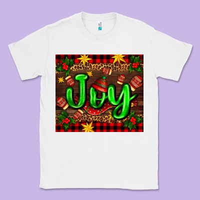 Joy With Gloves For Christmas Classic Tee Designed By Adodesignshop