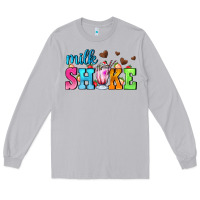 Moon Dust milk shake with chocolate heart Long Sleeve Tee - AdoDesignShop