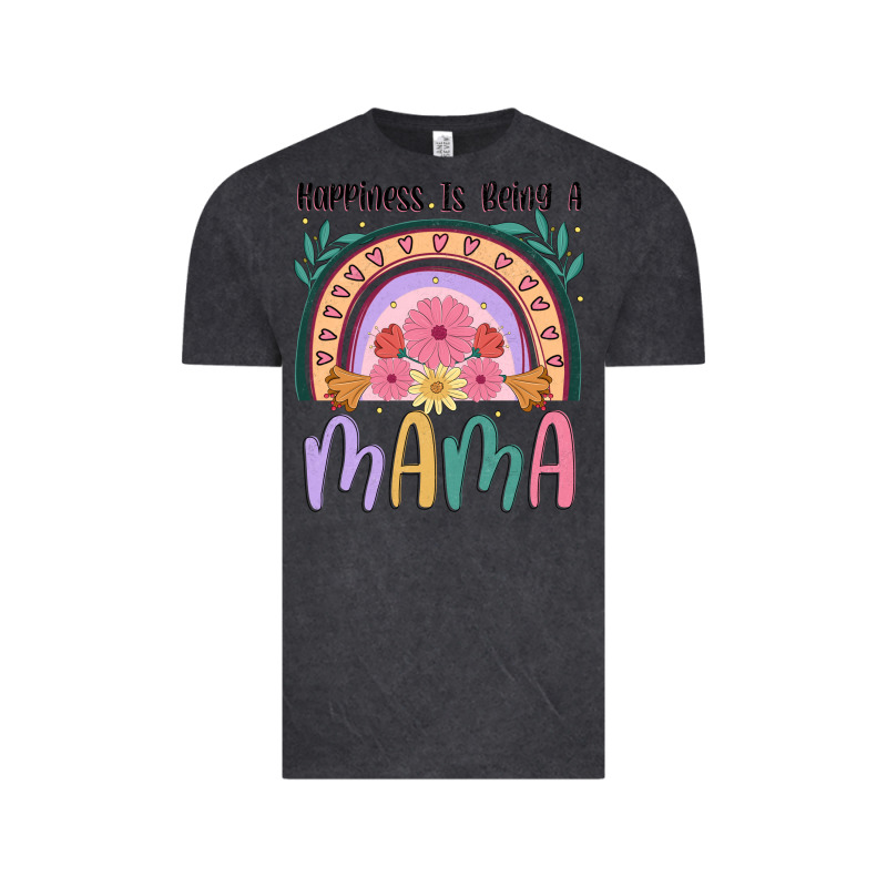 Happiness Is Being A Mama Vintage Tee by JahusDesignShop | Teevron