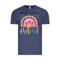 Vintage Denim happiness is being a mama Vintage Tee - JahusDesignShop
