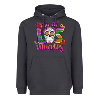 Smoke dia de los muertos Heavyweight Hoodie - MaliasSmallBusiness