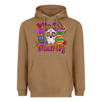 Toasted Coconut dia de los muertos Heavyweight Hoodie - MaliasSmallBusiness
