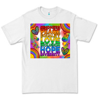 White pride lgbtq Premium Tee - RanaPortraitStore