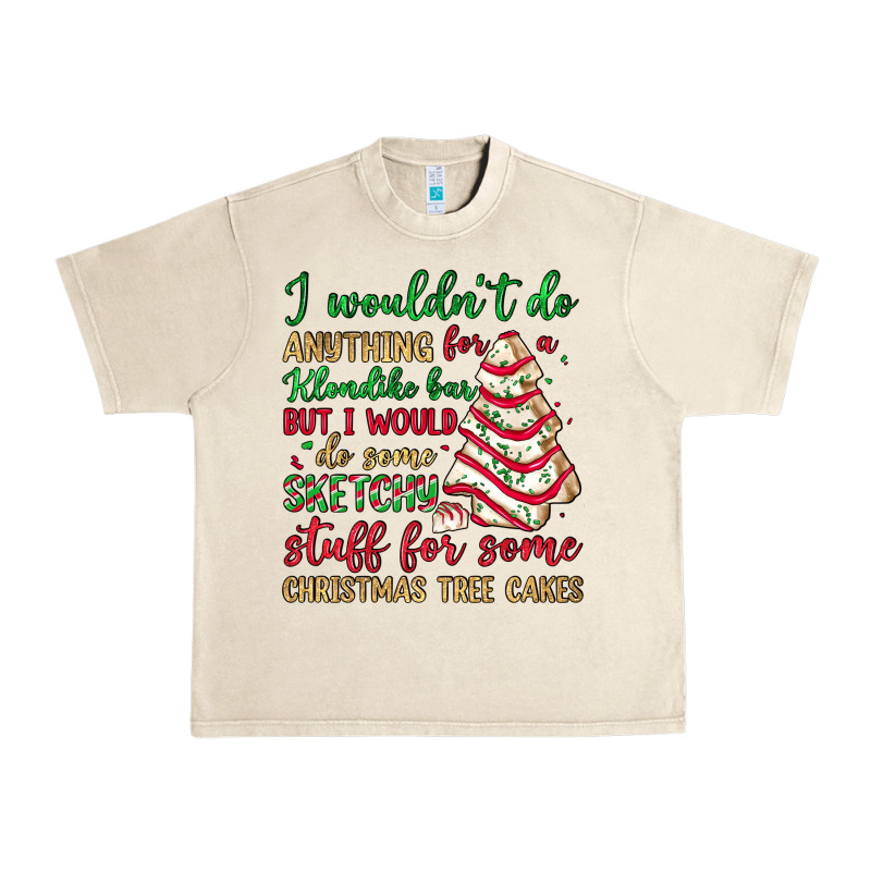 Sketchy Stuff For Some Christmas Tree Cakes Urban Heavy Tee by JahusDesignShop | Teevron
