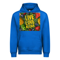 Cobalt live love aloha Urban Hoodie - TumblerDesignByShophia