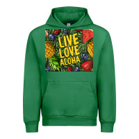 Emerald live love aloha Urban Hoodie - TumblerDesignByShophia