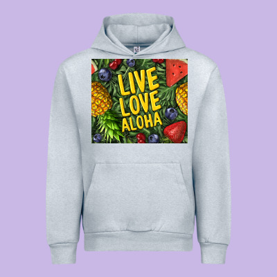 Live Love Aloha Urban Hoodie Designed By Tumblerdesignbyshophia