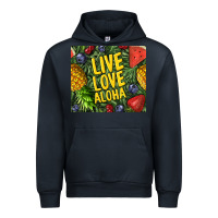 Navy live love aloha Urban Hoodie - TumblerDesignByShophia