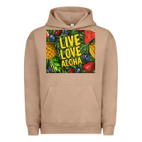 Pigment Burro live love aloha Urban Hoodie - TumblerDesignByShophia