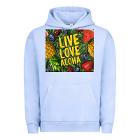 Pigment Grape Ice live love aloha Urban Hoodie - TumblerDesignByShophia