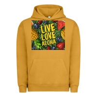 Pigment Peanut Butter live love aloha Urban Hoodie - TumblerDesignByShophia