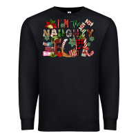 Black im the naughty elf Premium Sweatshirt - MaliasSmallBusiness