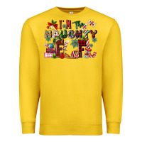 Lemon im the naughty elf Premium Sweatshirt - MaliasSmallBusiness