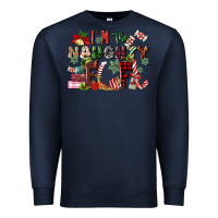 Navy im the naughty elf Premium Sweatshirt - MaliasSmallBusiness