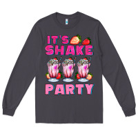 Smoke its shake party with milkshake Long Sleeve Tee - AdoDesignShop