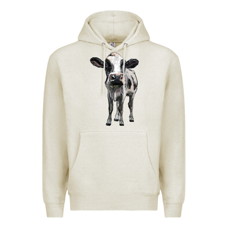 Holstein Cow Premium Hoodie by BarkalooDesign | Teevron
