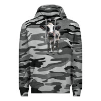 Slate Camo holstein cow Premium Hoodie - BarkalooDesign