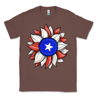 Chestnut sunflower puerto rico flag Classic Tee - JahusDesignShop