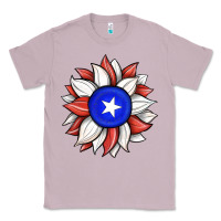Lilac sunflower puerto rico flag Classic Tee - JahusDesignShop