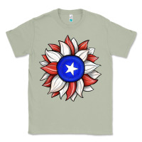Matcha sunflower puerto rico flag Classic Tee - JahusDesignShop