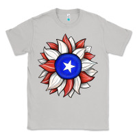 Moon Dust sunflower puerto rico flag Classic Tee - JahusDesignShop