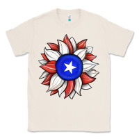 Sunflower Puerto Rico Flag Classic Tee | Teevron