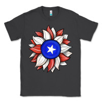 Smoke sunflower puerto rico flag Classic Tee - JahusDesignShop