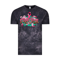 Cloud Black survivor Vintage Tee - AdoDesignShop