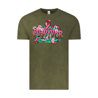 Vintage Olive survivor Vintage Tee - AdoDesignShop