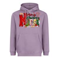 Lavender merry christmas nurse Heavyweight Hoodie - MaliasSmallBusiness