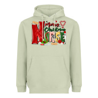 Matcha merry christmas nurse Heavyweight Hoodie - MaliasSmallBusiness