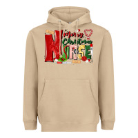 Mushroom merry christmas nurse Heavyweight Hoodie - MaliasSmallBusiness