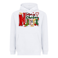 White merry christmas nurse Heavyweight Hoodie - MaliasSmallBusiness